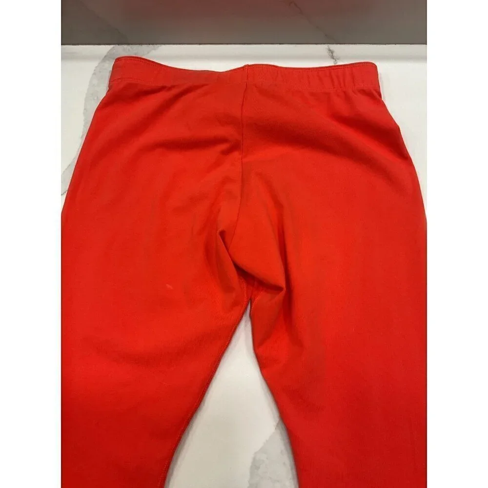 Nike Just Do It Orange Leggings M